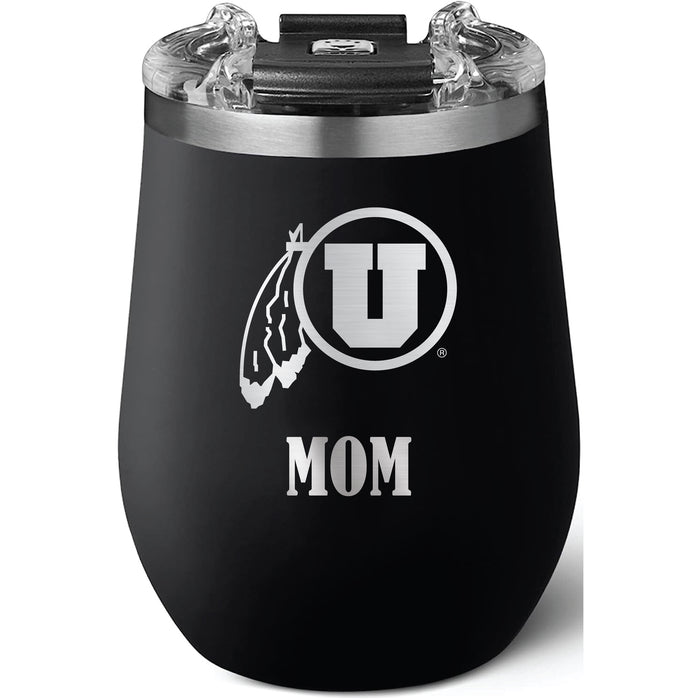 Brumate Uncorkd XL Wine Tumbler with Utah Utes Alumni Primary Logo
