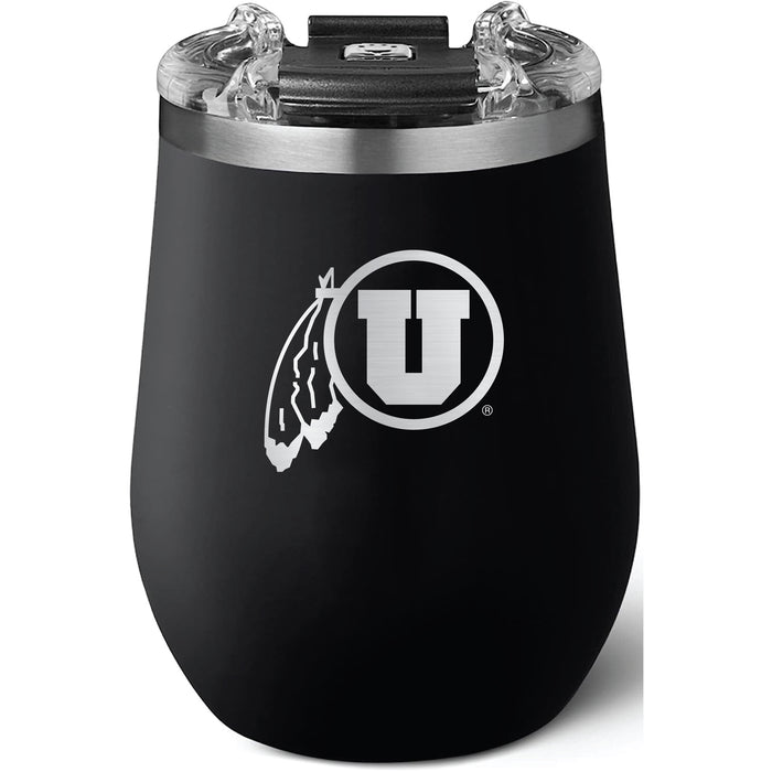 Brumate Uncorkd XL Wine Tumbler with Utah Utes Primary Logo