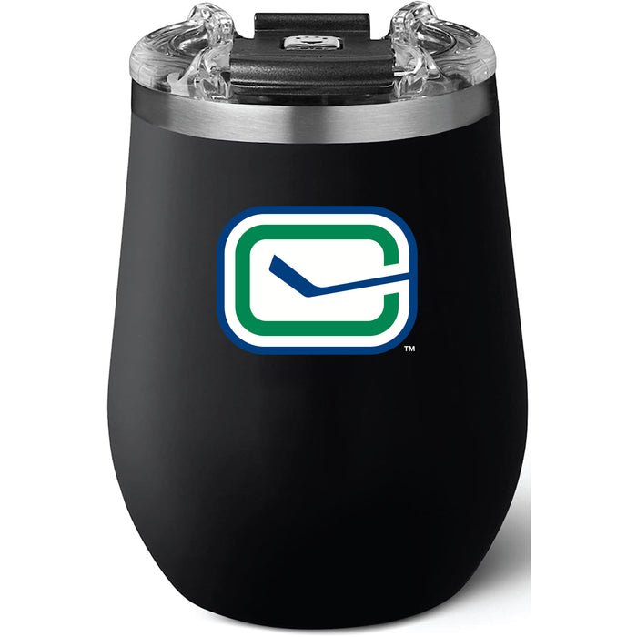 Brumate Uncorkd XL Wine Tumbler with Vancouver Canucks Secondary Logo