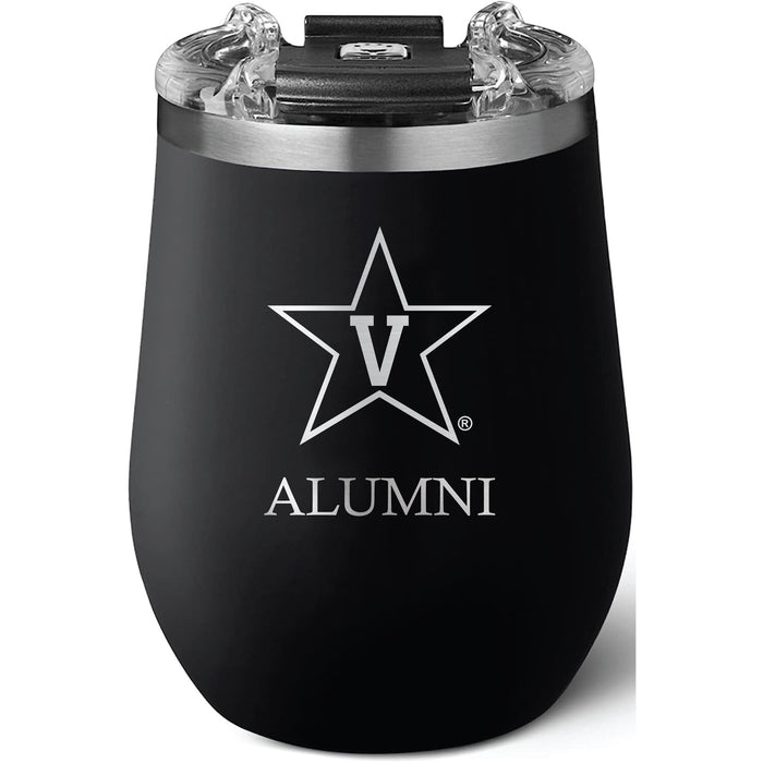 Brumate Uncorkd XL Wine Tumbler with Vanderbilt Commodores Alumni Primary Logo