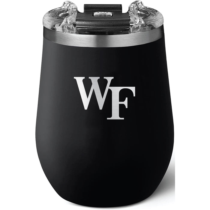 Brumate Uncorkd XL Wine Tumbler with Wake Forest Demon Deacons Primary Logo