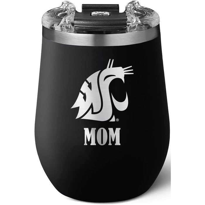 Brumate Uncorkd XL Wine Tumbler with Washington State Cougars Mom Primary Logo
