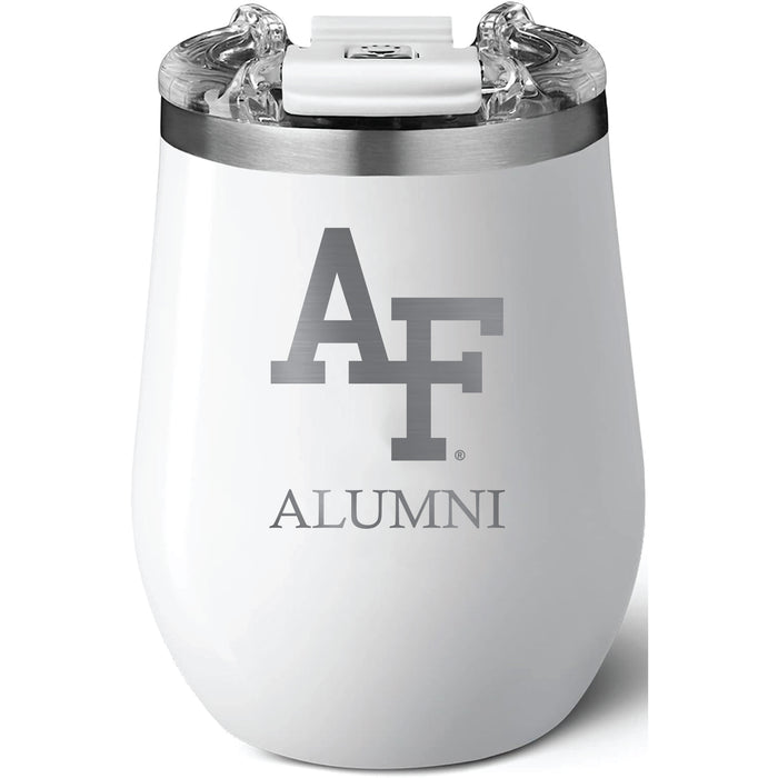 Brumate Uncorkd XL Wine Tumbler with Airforce Falcons Alumni Primary Logo