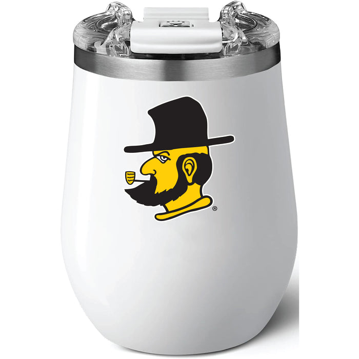 Brumate Uncorkd XL Wine Tumbler with Appalachian State Mountaineers Secondary Logo