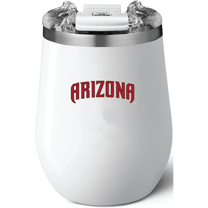 Brumate Uncorkd XL Wine Tumbler with Arizona Diamondbacks Wordmark Logo