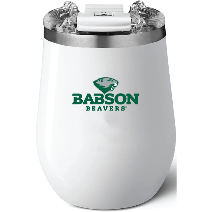 Brumate Uncorkd XL Wine Tumbler with Babson University Primary Logo