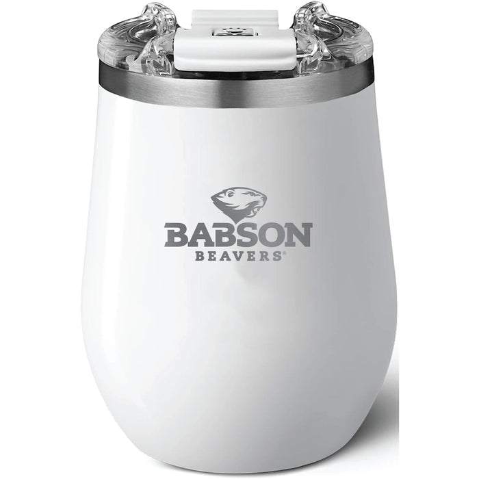 Brumate Uncorkd XL Wine Tumbler with Babson University Primary Logo