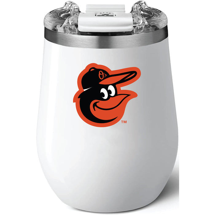 Brumate Uncorkd XL Wine Tumbler with Baltimore Orioles Primary Logo