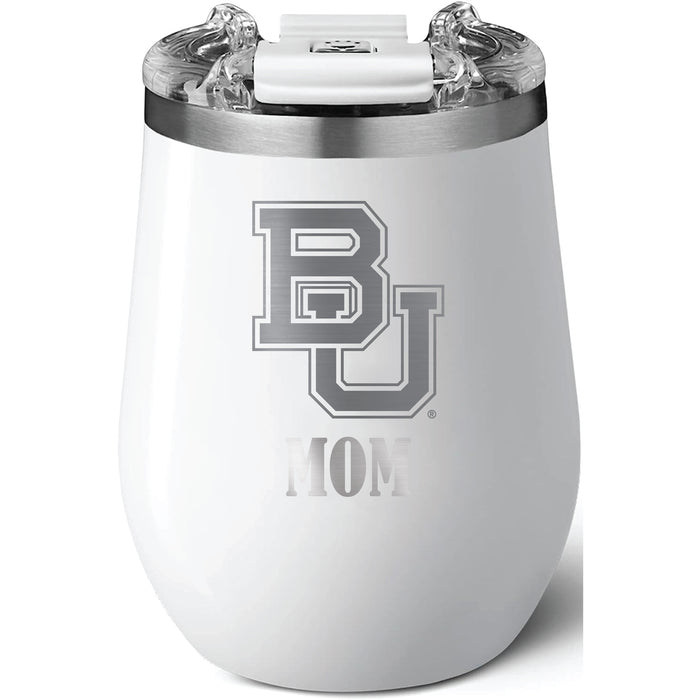 Brumate Uncorkd XL Wine Tumbler with Baylor Bears Mom Primary Logo