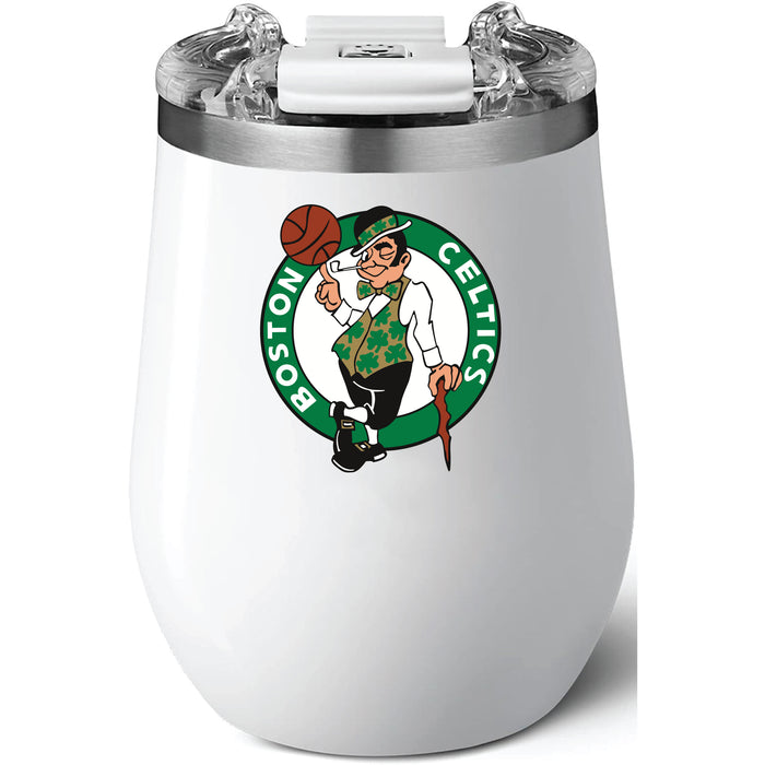 Brumate Uncorkd XL Wine Tumbler with Boston Celtics Primary Logo