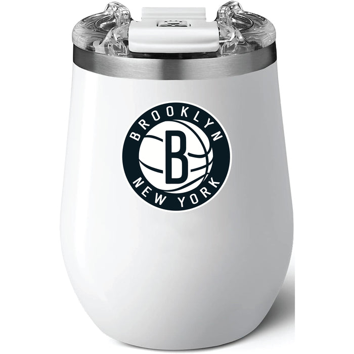 Brumate Uncorkd XL Wine Tumbler with Brooklyn Nets Secondary Logo