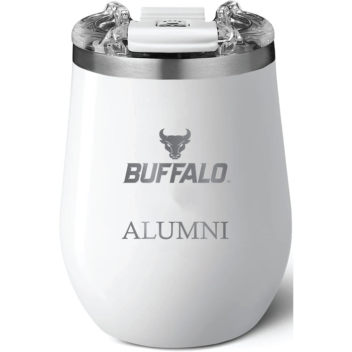 Brumate Uncorkd XL Wine Tumbler with Buffalo Bulls Alumni Primary Logo