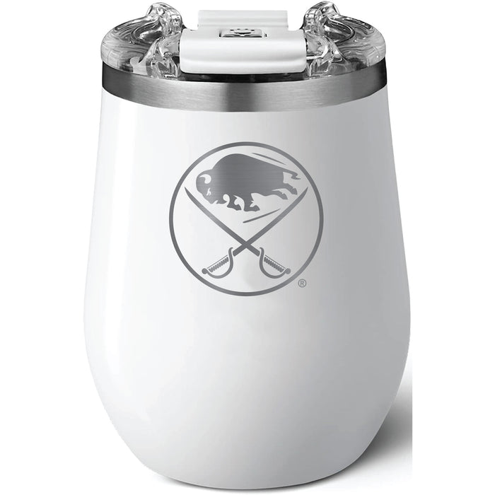 Brumate Uncorkd XL Wine Tumbler with Buffalo Sabres Primary Logo