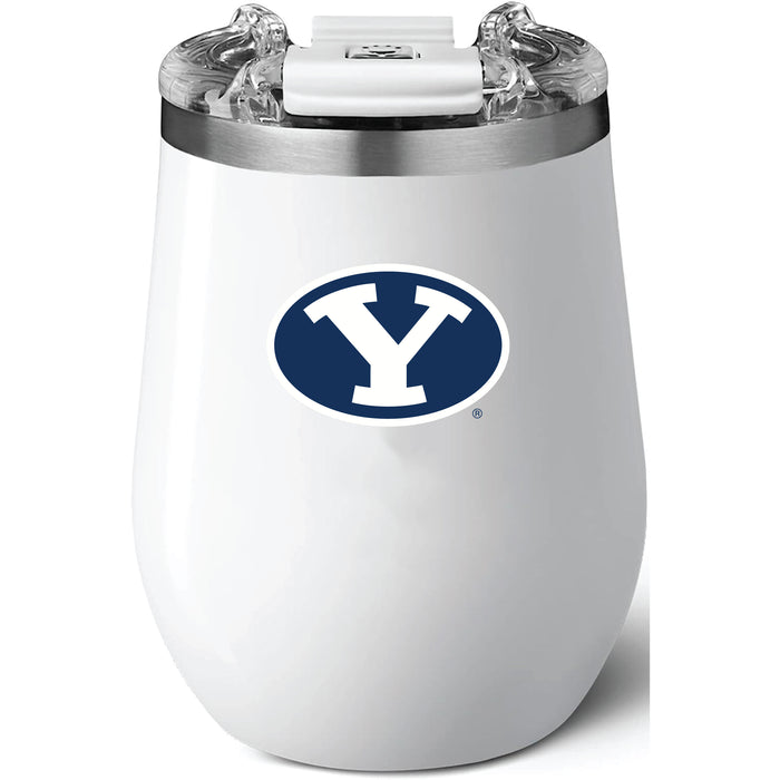 Brumate Uncorkd XL Wine Tumbler with Brigham Young Cougars Primary Logo