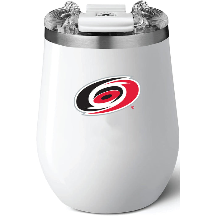 Brumate Uncorkd XL Wine Tumbler with Carolina Hurricanes Primary Logo