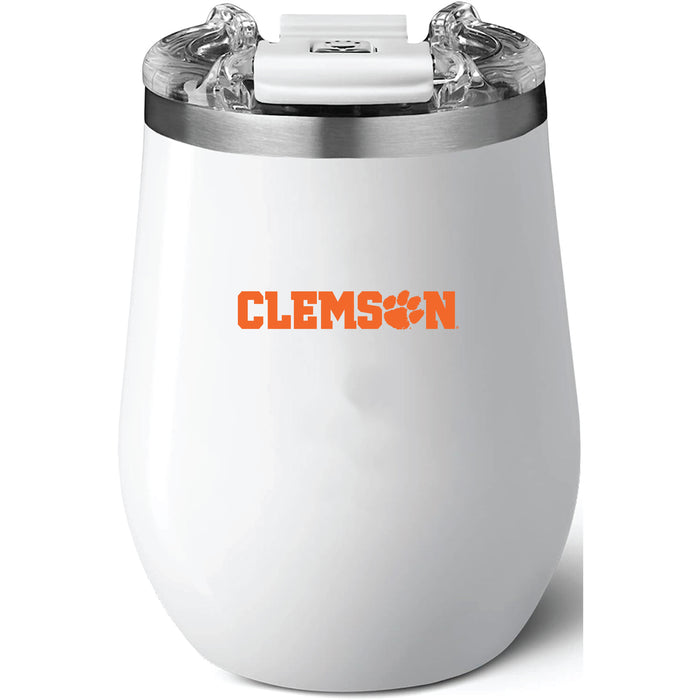 Brumate Uncorkd XL Wine Tumbler with Clemson Tigers Secondary Logo
