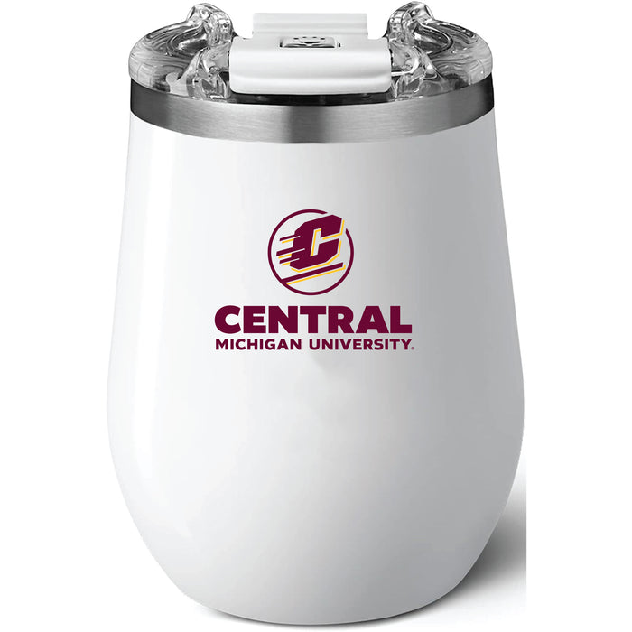 Brumate Uncorkd XL Wine Tumbler with Central Michigan Chippewas Secondary Logo