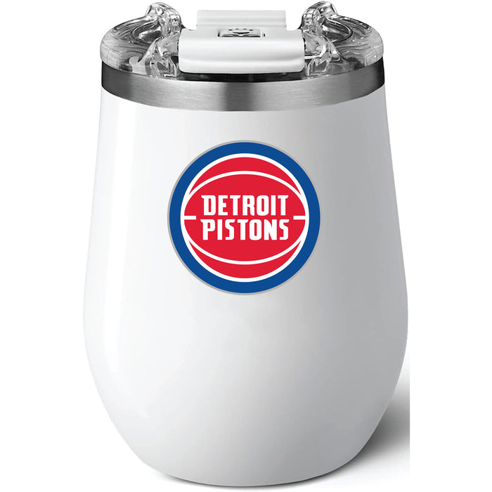 Brumate Uncorkd XL Wine Tumbler with Detroit Pistons Primary Logo