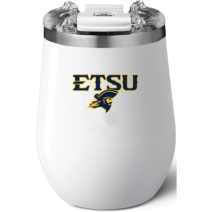 Brumate Uncorkd XL Wine Tumbler with Eastern Tennessee State Buccaneers Secondary Logo