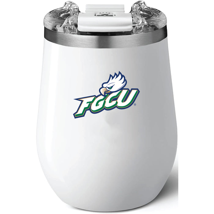 Brumate Uncorkd XL Wine Tumbler with Florida Gulf Coast Eagles Primary Logo