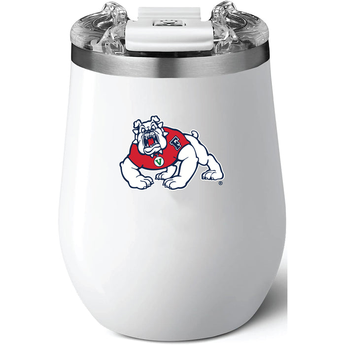 Brumate Uncorkd XL Wine Tumbler with Fresno State Bulldogs Primary Logo