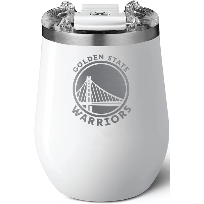 Brumate Uncorkd XL Wine Tumbler with Golden State Warriors Etched Primary Logo