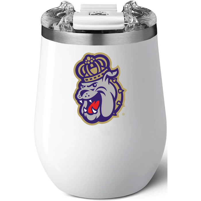 Brumate Uncorkd XL Wine Tumbler with James Madison Dukes Secondary Logo