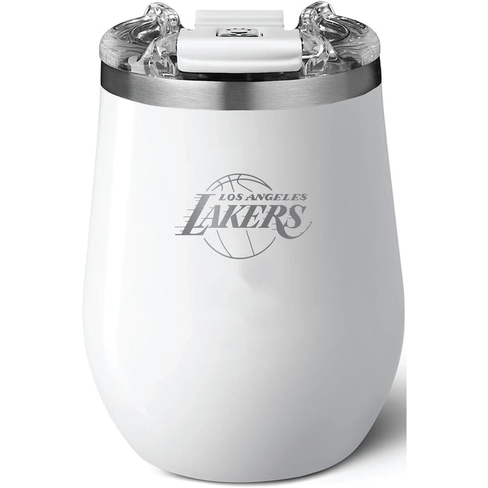 Brumate Uncorkd XL Wine Tumbler with LA Lakers Etched Primary Logo