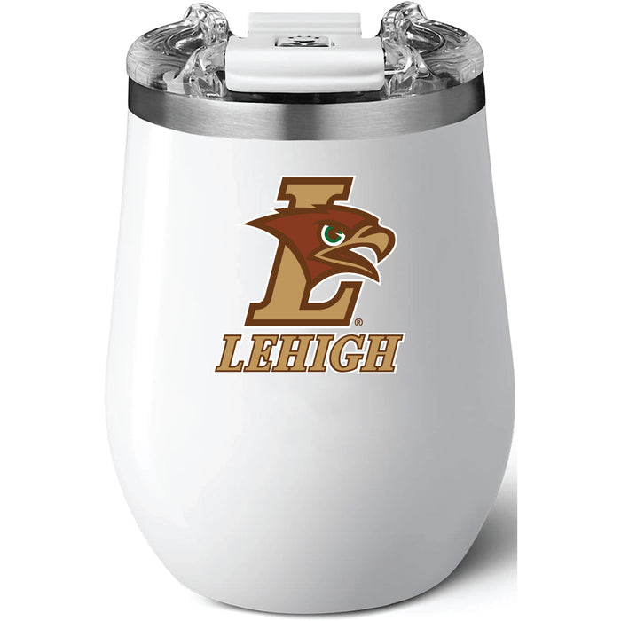 Brumate Uncorkd XL Wine Tumbler with Lehigh Mountain Hawks Primary Logo