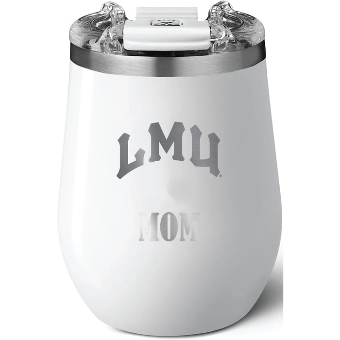 Brumate Uncorkd XL Wine Tumbler with Loyola Marymount University Lions Mom Primary Logo