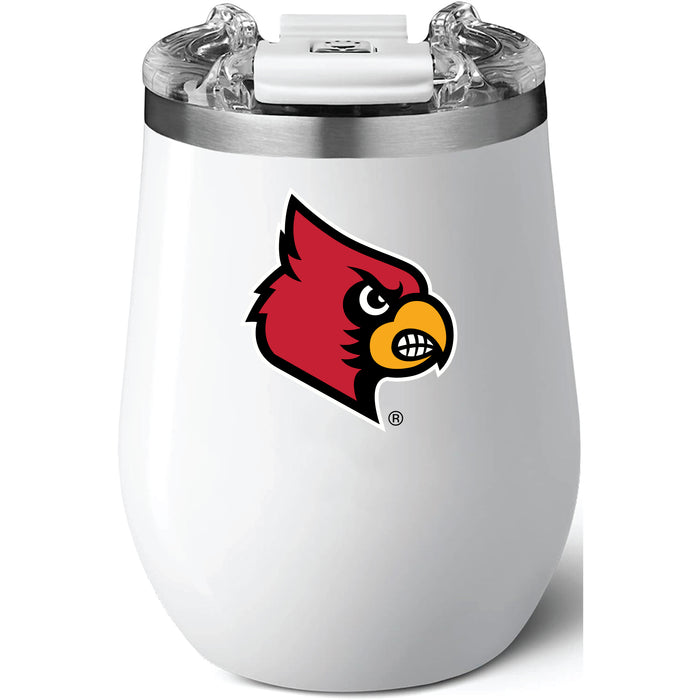 Brumate Uncorkd XL Wine Tumbler with Louisville Cardinals Primary Logo