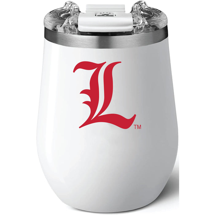 Brumate Uncorkd XL Wine Tumbler with Louisville Cardinals Secondary Logo