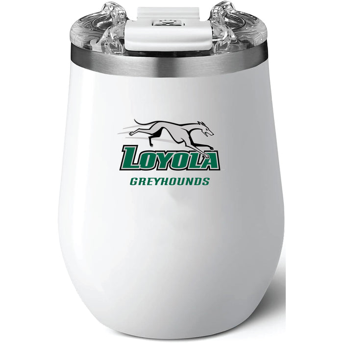 Brumate Uncorkd XL Wine Tumbler with Loyola Univ Of Maryland Hounds Primary Logo