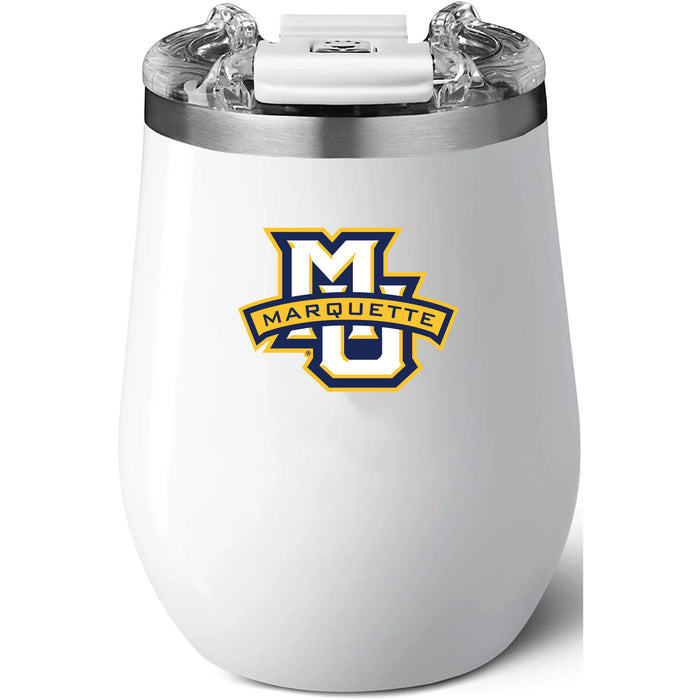 Brumate Uncorkd XL Wine Tumbler with Marquette Golden Eagles Primary Logo