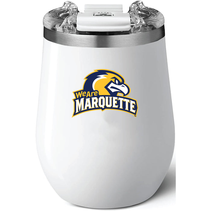 Brumate Uncorkd XL Wine Tumbler with Marquette Golden Eagles Secondary Logo