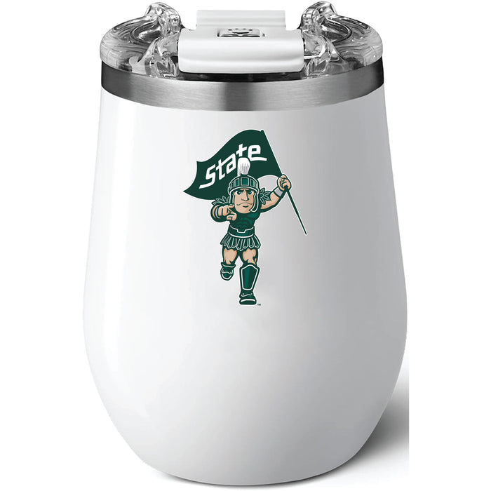 Brumate Uncorkd XL Wine Tumbler with Michigan State Spartans Secondary Logo