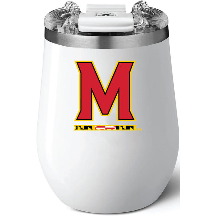 Brumate Uncorkd XL Wine Tumbler with Maryland Terrapins Primary Logo