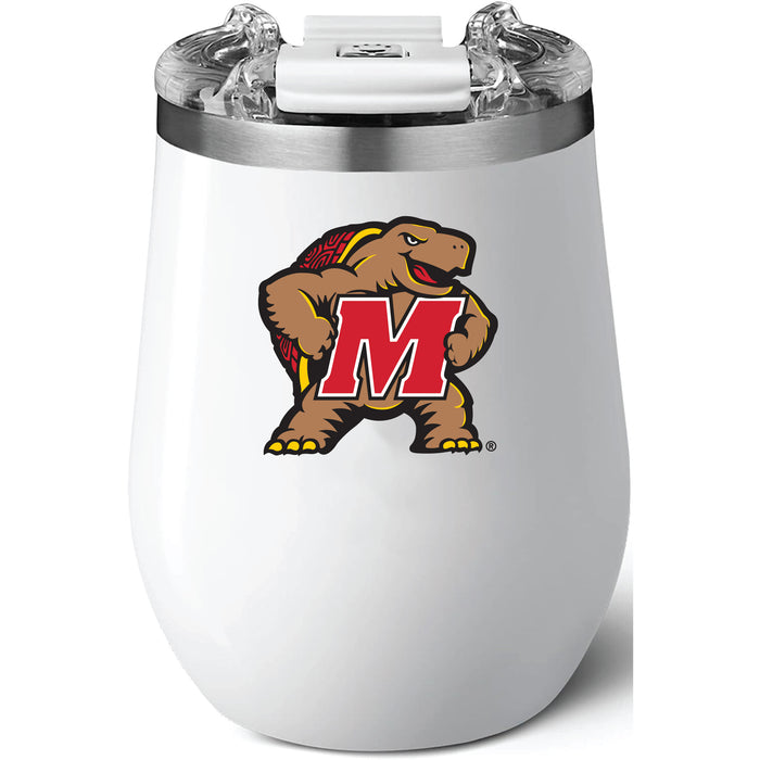 Brumate Uncorkd XL Wine Tumbler with Maryland Terrapins Secondary Logo