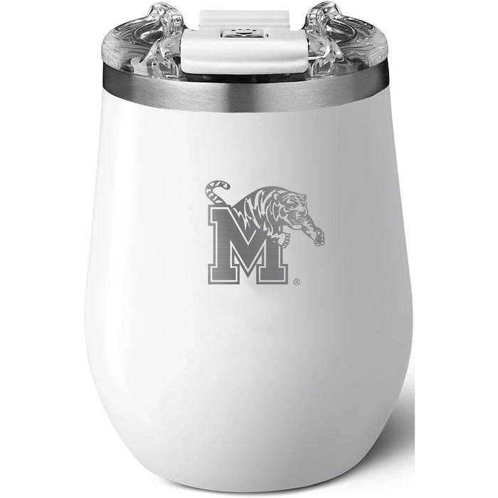 Brumate Uncorkd XL Wine Tumbler with Memphis Tigers Primary Logo