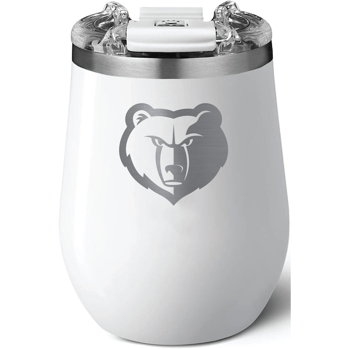 Brumate Uncorkd XL Wine Tumbler with Memphis Grizzlies Etched Primary Logo