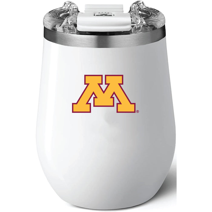 Brumate Uncorkd XL Wine Tumbler with Minnesota Golden Gophers Primary Logo