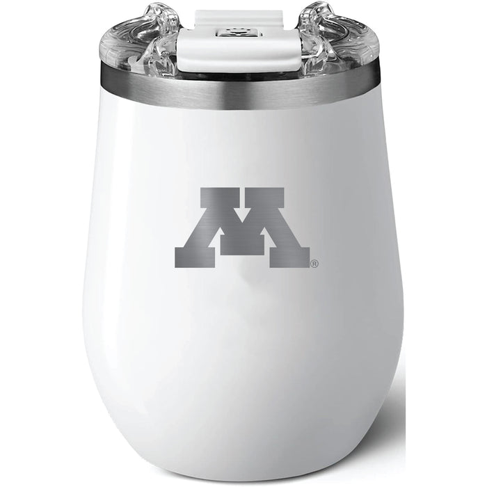 Brumate Uncorkd XL Wine Tumbler with Minnesota Golden Gophers Primary Logo