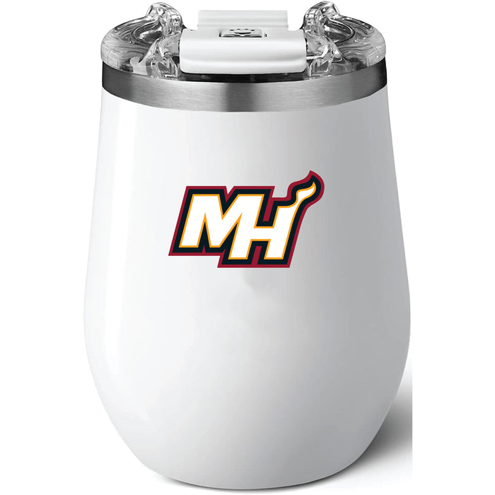 Brumate Uncorkd XL Wine Tumbler with Miami Heat Secondary Logo