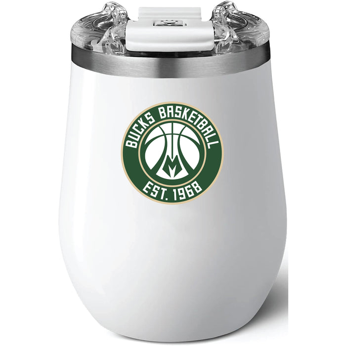 Brumate Uncork'd XL Wine Tumbler with Milwaukee Bucks Secondary Logo