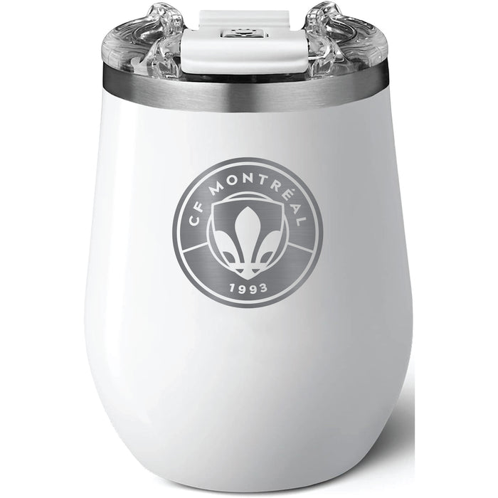 Brumate Uncorkd XL Wine Tumbler with Montreal Impact Primary Logo