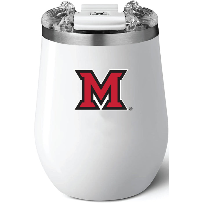 Brumate Uncorkd XL Wine Tumbler with Miami University RedHawks Primary Logo