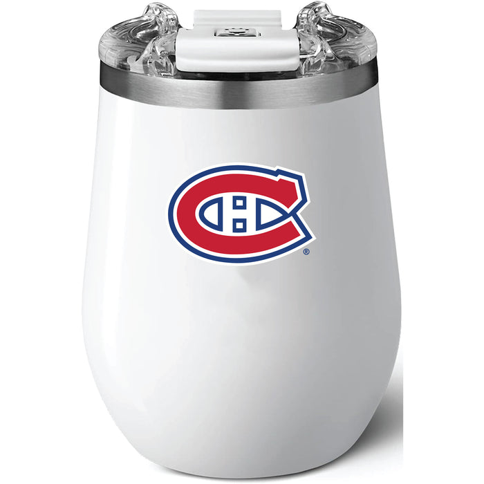 Brumate Uncorkd XL Wine Tumbler with Montreal Canadiens Primary Logo