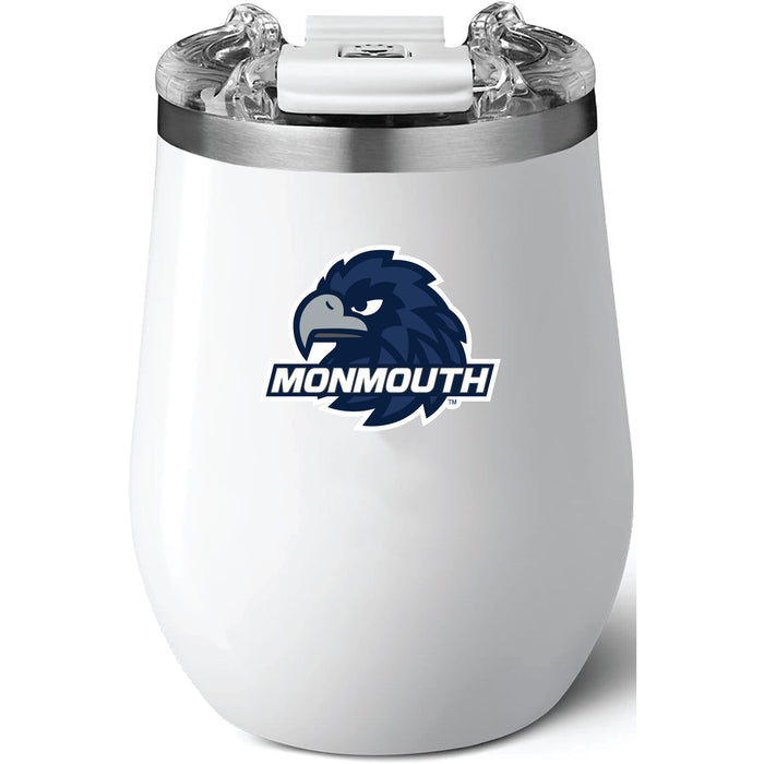 Brumate Uncorkd XL Wine Tumbler with Monmouth Hawks Primary Logo