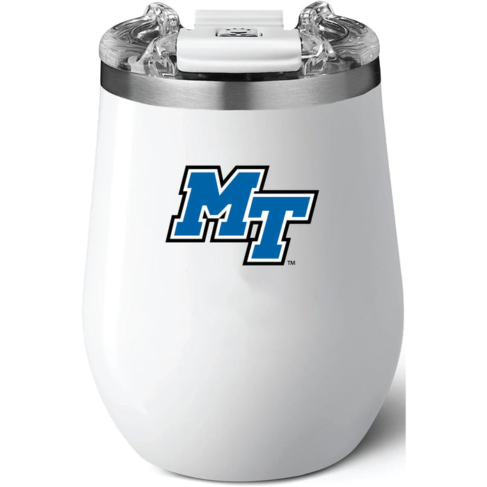 Brumate Uncorkd XL Wine Tumbler with Middle Tennessee State Blue Raiders Secondary Logo