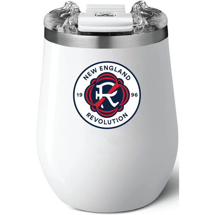 Brumate Uncorkd XL Wine Tumbler with New England Revolution Primary Logo